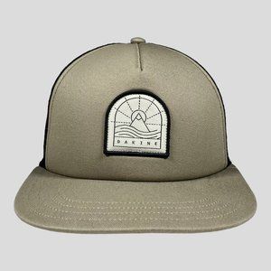 Dakine Mountain Sun Trucker Unisex Snapback Hat Tan Black